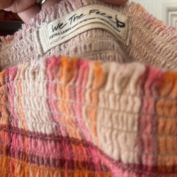 Free People smocked plaid too - Picture 7 of 7